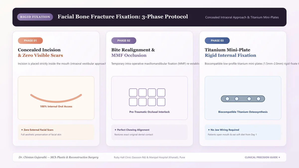 Facial Bone Fracture Fixation clinical illustration