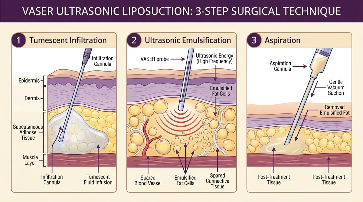 Liposuction 360° & Body Sculpting clinical illustration